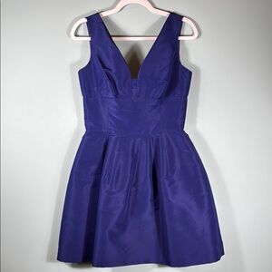Navy Cocktail Oscar de la Renta dress